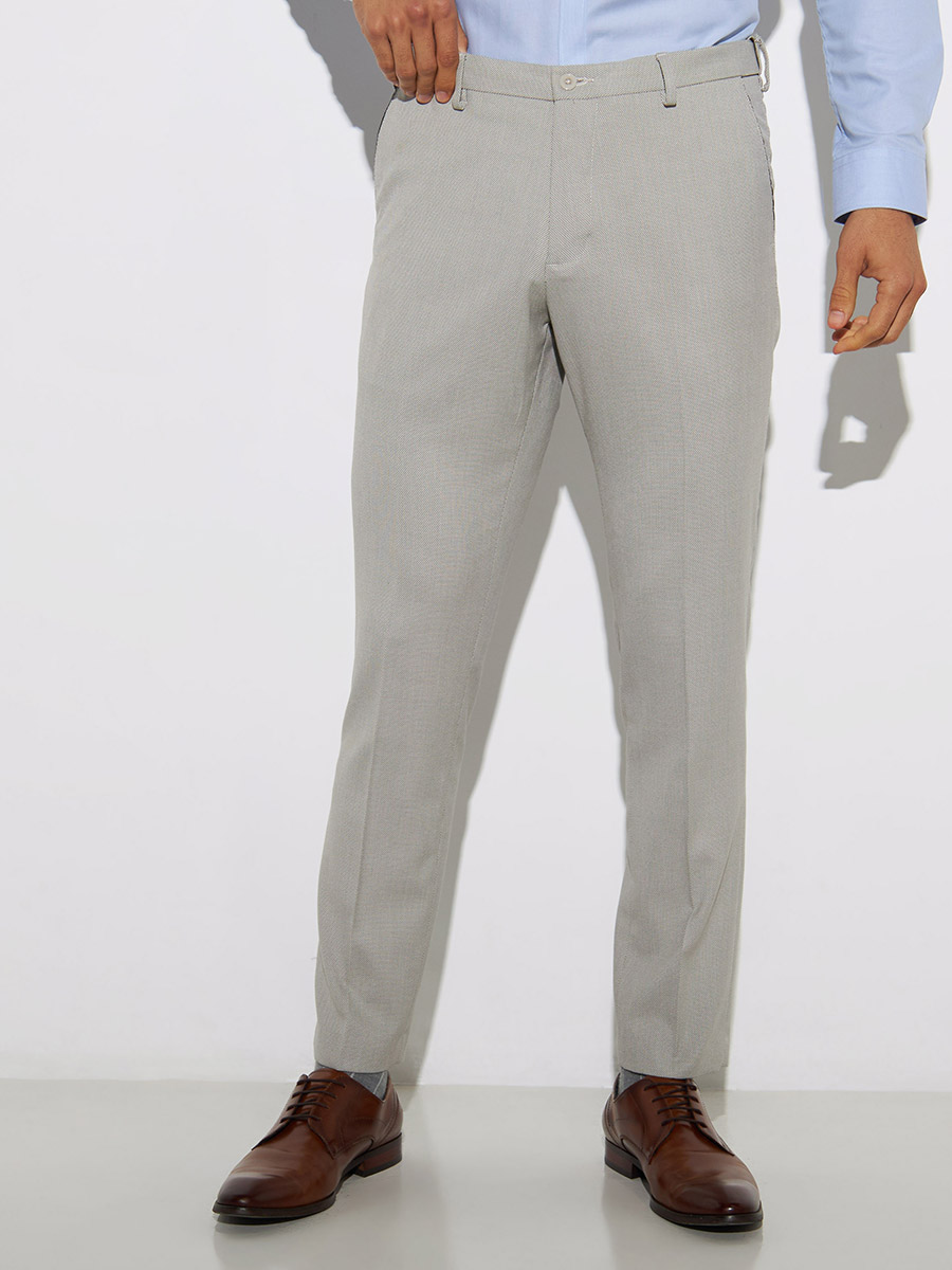 Buy Louis Philippe Blue Trousers Online - 231033 | Louis Philippe